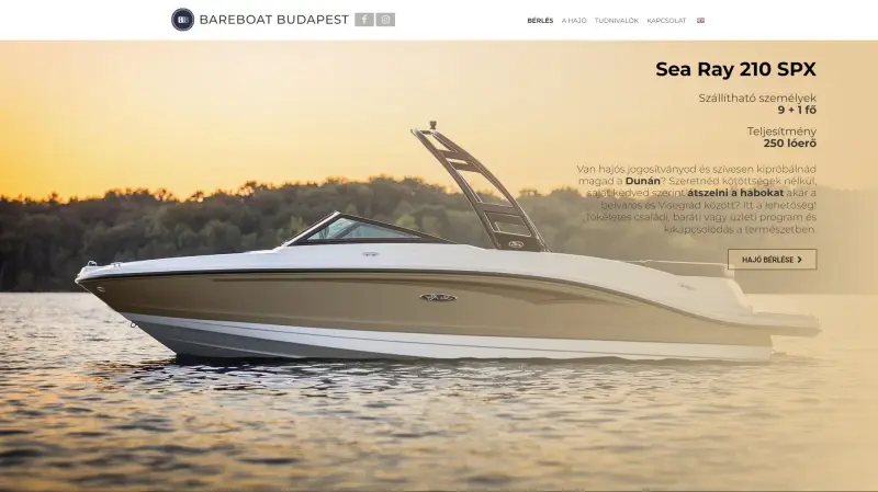BareBoat Budapest boat rental
